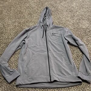 Nike Charcoal Full-Zip Hoodie
